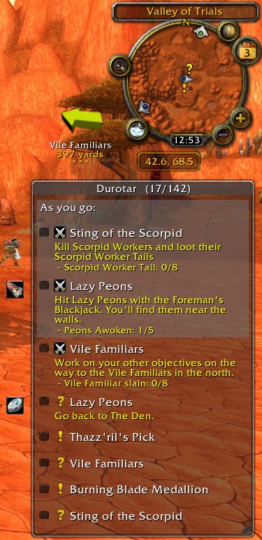 Vista Wow Addon Help