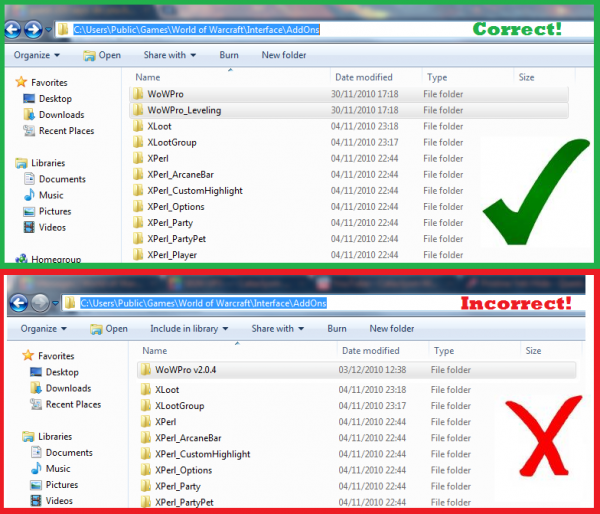 how to download addons to wow with winrar