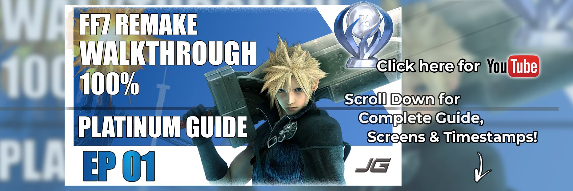 Final Fantasy 7 Remake: Trophy guide