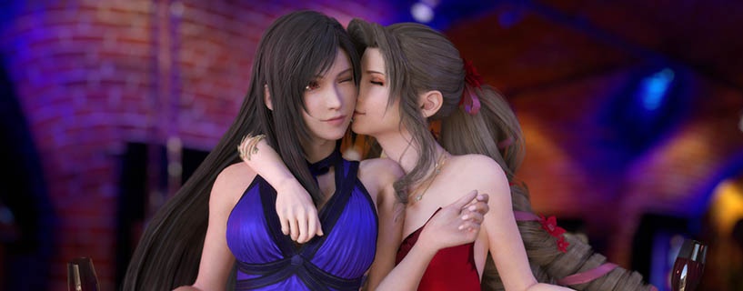 FF7 Remake Aerith x Tifa